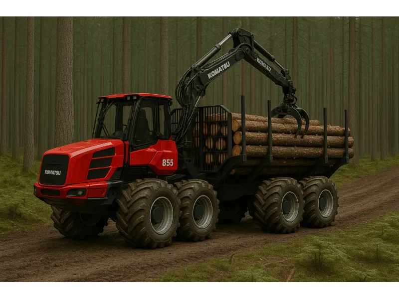 Komatsu 855