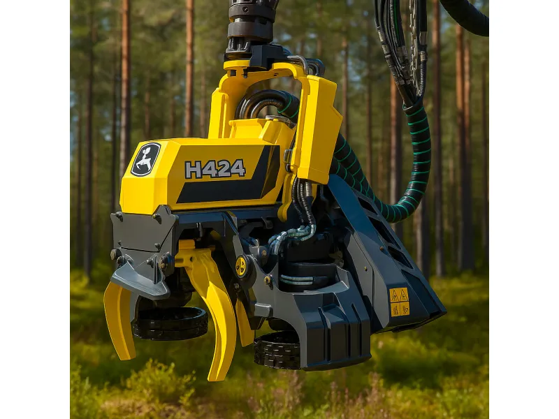John Deere H424