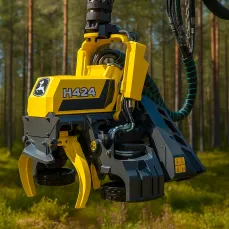 John Deere H424